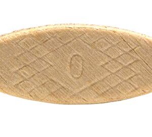 WEN 0 Birch Wood Biscuits for Woodworking, 100 Pack (JN100B)