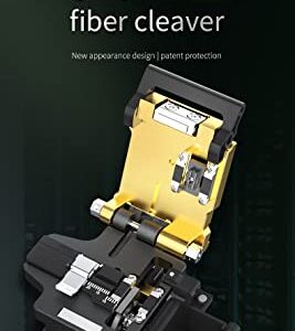 ORIENTEK Optical Fiber Cleaver Double Fixture High Precision Fiber Optic Cutting tools Wire Stripping Machine clivador fibra óptica 48,000 Cleaves (FC-30 Cleaver)