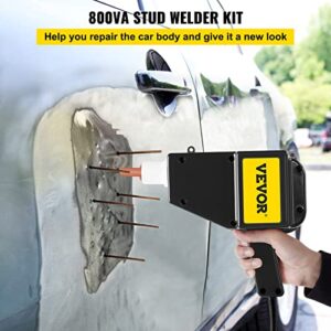 Mophorn Dent Puller Stud Welder Dent Repair Kit 110V Stud Welder Kit 800 VA Spot Welder 1000 Nails for Car Body Panel