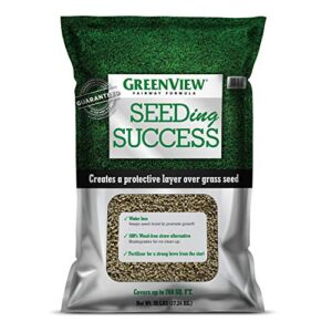 greenview fairway formula seeding success (2329835) biodegradable mulch with fertilizer - 38 lb. - covers 760 sq. ft.