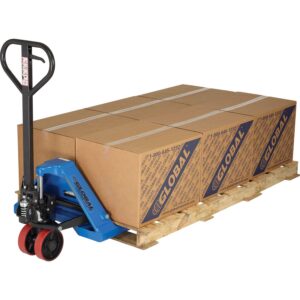 Global Industrial 4400 Lb. Capacity Extra-Long Fork Pallet Jack Truck, 27 x 78