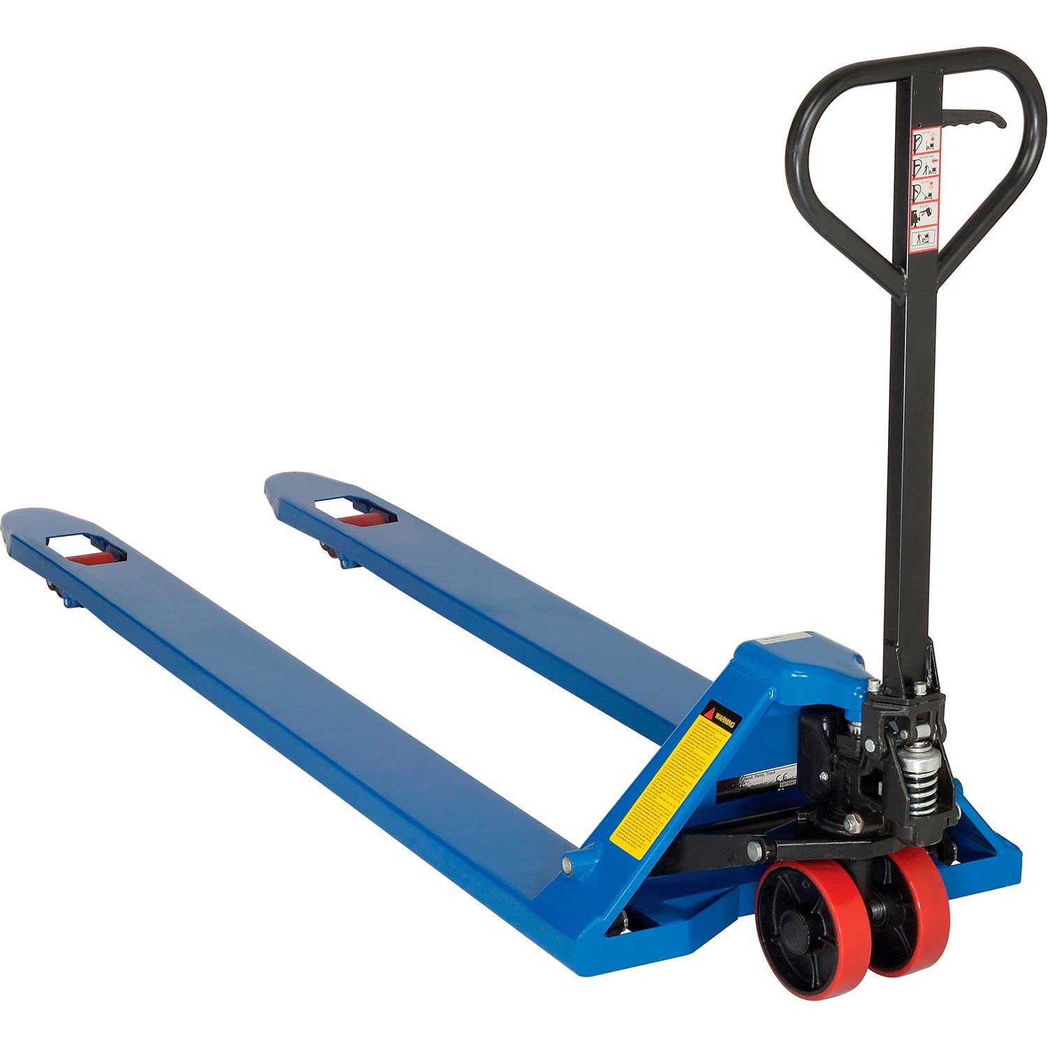 Global Industrial 4400 Lb. Capacity Extra-Long Fork Pallet Jack Truck, 27 x 78