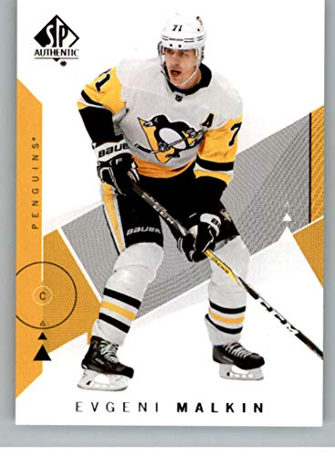 2018-19 Upper Deck NHL SP Authentic #70 Evgeni Malkin Pittsburgh Penguins Official UD Hockey Trading Card