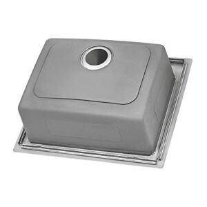 Ruvati 23 x 20 inch Drop-in Topmount Kitchen Sink 16 Gauge Stainless Steel Single Bowl - RVM5923