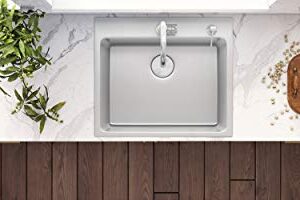 Ruvati 23 x 20 inch Drop-in Topmount Kitchen Sink 16 Gauge Stainless Steel Single Bowl - RVM5923