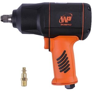 workpad 1/2-inch composite air impact wrench with twin hammers, pneumatic tools