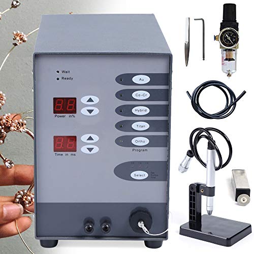 TFCFL Spot Welder Permanent Jewelry Welder Kit CNC Spot Welding Machine 110V 60HZ Pulse Argon Arc Welding Machine for DIY Jewelry Repair Gold and Hardware Workpiece