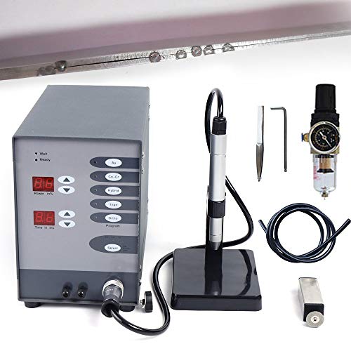 TFCFL Spot Welder Permanent Jewelry Welder Kit CNC Spot Welding Machine 110V 60HZ Pulse Argon Arc Welding Machine for DIY Jewelry Repair Gold and Hardware Workpiece