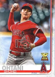 2019 topps #600 shohei ohtani los angeles angels baseball card