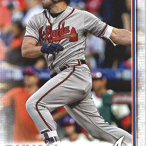 2019 Topps #557 Adam Duvall Atlanta Braves Baseball Card