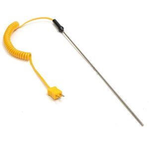 k-type thermocouple stainless steel probe controller wire sensors 4"/12"/20" (300mm)