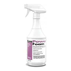 metrex met 10-4224 empower foam foaming enzymatic spray, 24 oz