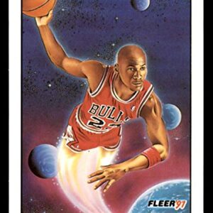 1991-92 Fleer Pro-Visions Basketball #2 Michael Jordan Chicago Bulls Official NBA Trading Card From Fleer/Skybox