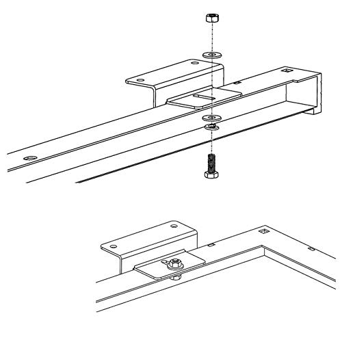 AOOHOOA Solar Panel Mounting Z Brackets with Nuts and Bolts for RV Camper,Boat,Wall and Other Off Gird Roof Installation,A Set of 4 Units (8 Set)