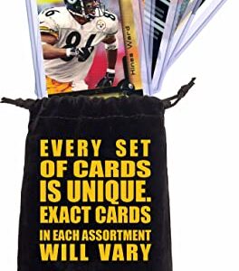 Hines Ward Football Cards (5) Assorted Bundle - Pittsburgh Steelers Trading Card Gift Set