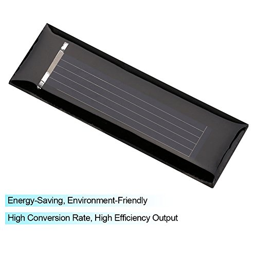 Solar Panel Board, 10pcs 0.5v 100ma Polycrystalline Solar Panel, for Power Supply of Small Household Solar Lighting System Outdoor Lamp Lighting