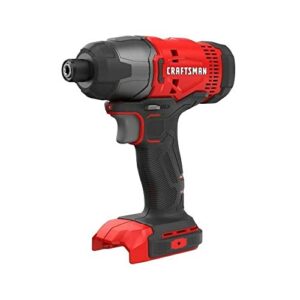 craftsman cmcf800 v20 20-volt max variable speed cordless impact driver (tool only, battery/charger not included)