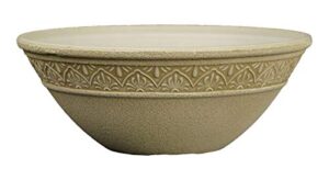 classic home and garden moroccan bowl planters, 10", desert