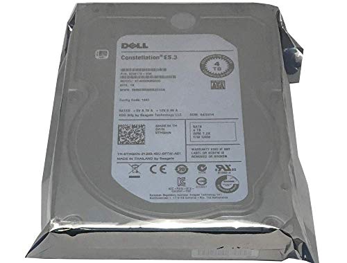 DELL/Seagate Constellation ES ST4000NM0033 4TB 7200RPM 128MB Cache SATA 6.0Gb/s 3.5" Internal Enterprise Hard Drive - 5 Year Warranty (Renewed)