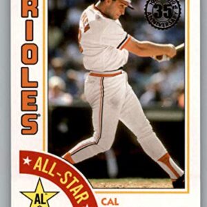 2019 Topps Series 2 Baseball 35th Anniversary 1984 '84 All-Stars #84AS-CR Cal Ripken Jr. Baltimore Orioles Official MLB Trading Card