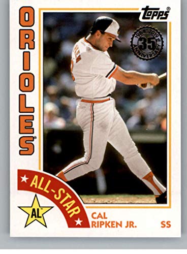 2019 Topps Series 2 Baseball 35th Anniversary 1984 '84 All-Stars #84AS-CR Cal Ripken Jr. Baltimore Orioles Official MLB Trading Card