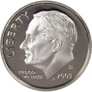 2009 s roosevelt dime choice proof clad 10c us coin collectible
