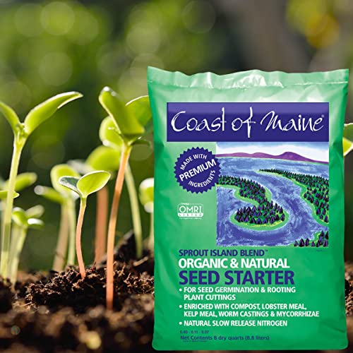 Coast of Maine - Organic Seed Starter - Sprout Island Blend 8QT