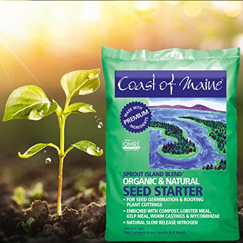 Coast of Maine - Organic Seed Starter - Sprout Island Blend 8QT