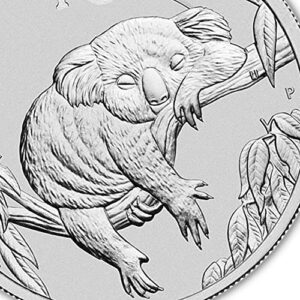 2022 P 1 oz Australian Silver Koala Coin Brilliant Uncirculated (in Capsule) with Certificate of Authenticity $1 Seller BU