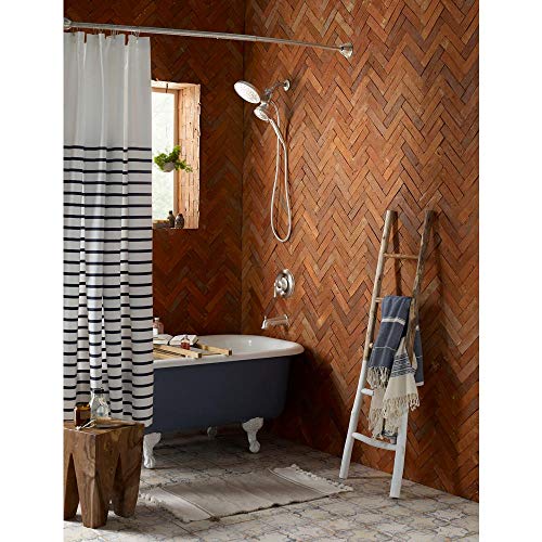 Moen 82611SRN Brecklyn Posi-Temp Tub/Shower with Magnetix Combination Rainshower and Handheld Shower