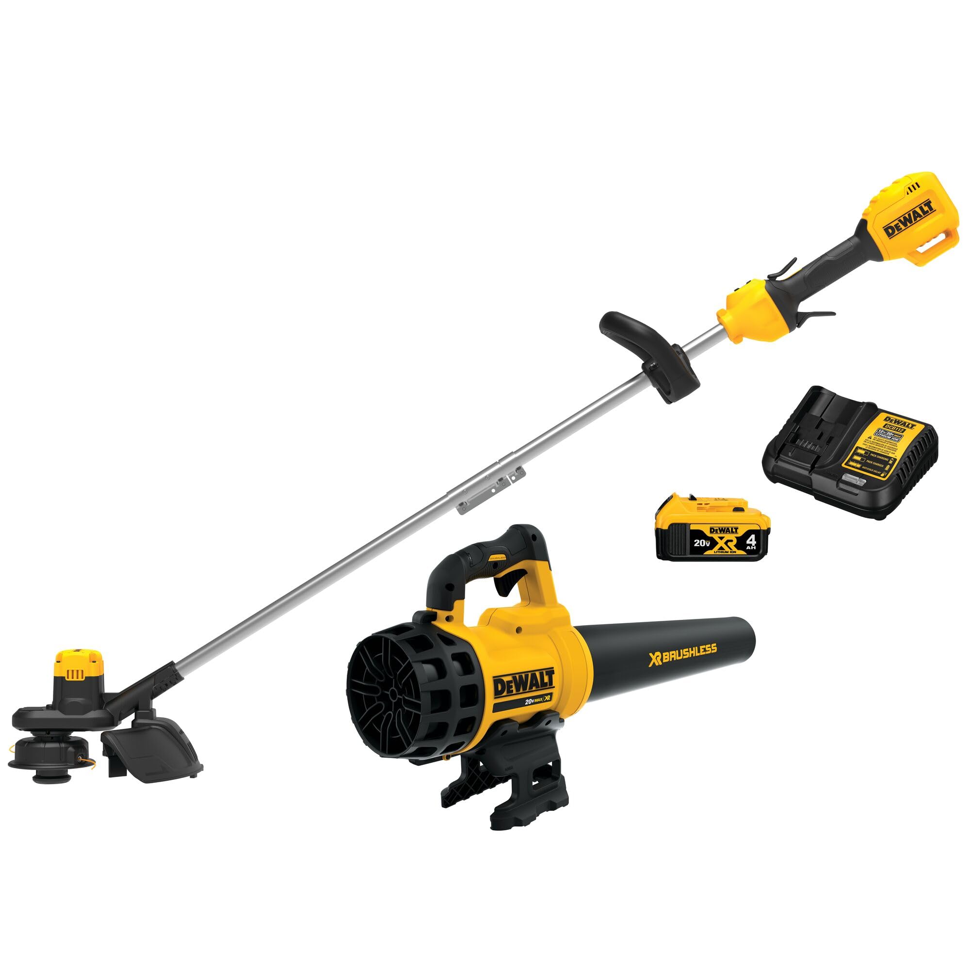 DEWALT String Trimmer, DCST925 and DCBL720 Combo Kit (DCKO975M1)