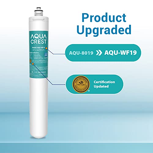 AQUA CREST I2000 Under Sink Water Filter, 26K Gallons, Replacement Cartridge for Everpure i2000, MC2, ESO7, MH2, EV9612-22, EV9612-56, EV9607-25, EV9613-21, NSF/ANSI 42 Certified