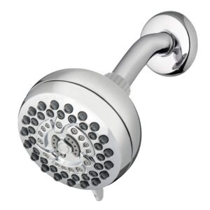 waterpik shower head high pressure powerpulse therapeutic massage 7-mode, 1.8 gpm, chrome 1.8 gpm, xro-733e