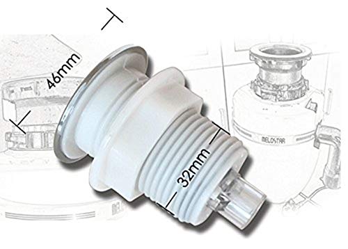 Garbage Disposal Air Switch Spa Bathtub Air Switch Button Kit Chrome Hot Tub Garbage Disposer or Evolution Food Waste Equipment