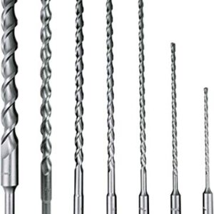 Makita 7 Piece - SDS-Plus Complete Drill Bit Set for SDS+ Rotary Hammers - Deep HD Drilling Into Concrete & Masonry