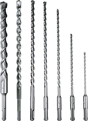 Makita 7 Piece - SDS-Plus Complete Drill Bit Set for SDS+ Rotary Hammers - Deep HD Drilling Into Concrete & Masonry