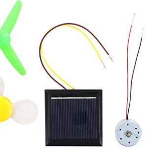 Solar Fan Mini xUmp STEM Kit - Build Your own Solar Cell or Battery Powered Fan