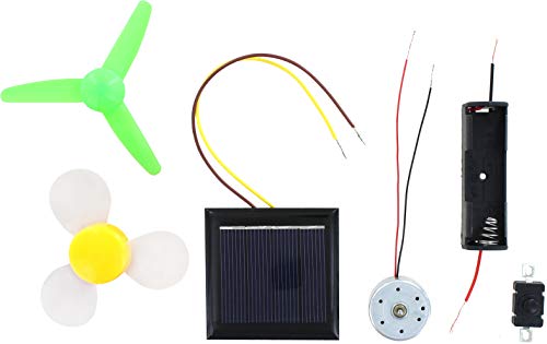 Solar Fan Mini xUmp STEM Kit - Build Your own Solar Cell or Battery Powered Fan