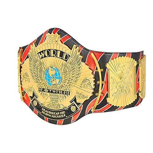 WWE Authentic Wear Shawn Michaels Signature Series Championship Replica Title Belt Multi