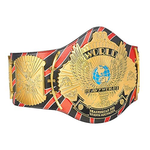 WWE Authentic Wear Shawn Michaels Signature Series Championship Replica Title Belt Multi