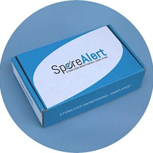 Spore Testing Service - 12 Mail in Spore Strips for Autoclave - Dental or Tattoo