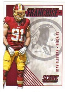 2016 score franchise #20 ryan kerrigan football nfl club football card nm-mt