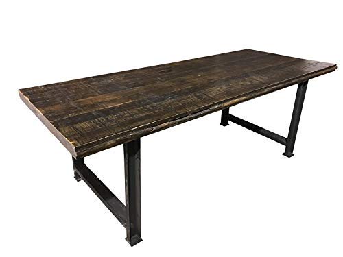 Reclaimed train wood Dining Table, Shabby Chic Dining Table