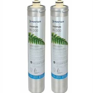 Pentair Everpure H-300 Undersink Water Filter Replacement Cartridge (3 Pack)