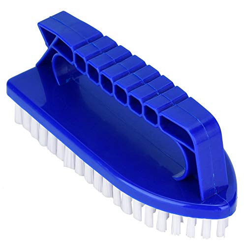 TOPINCN Swimming Pool Step Corner Brush Hand-held Door Window Tools with Fine Bristles Nonslip Handle