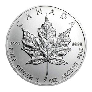 2012 Canadian Maple Leaf .9999 Silver $5 Brilliant Uncirculated