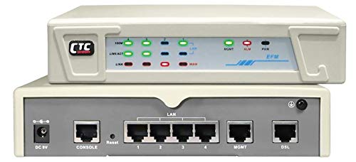 EFM-40 G.shdsl.bis 8-Wire LAN Extender - 22.8Mbps Ethernet Bridge Modem - up to 4.9mi Loop Length on 26 AWG Wires