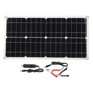 solar panel,5v 40w dual usb flexible waterproof portable single crystal solar power panel charger high conversion rate car battery charger controller for laptops,rvs,etc