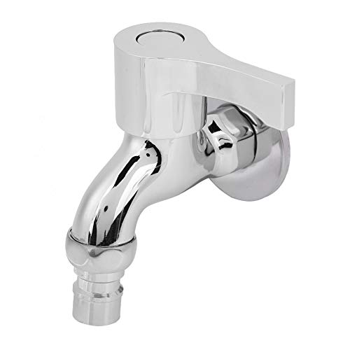 G1/2" Copper Water Faucet Laundry Bathroom Tap Washing Machine Faucet Wall Mounted Single Cold Water Tap Mop Pond Bibcock