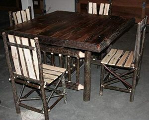 hickory barnwood table